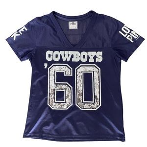 Victoria Secret Pink Dallas Cowboys Sequins Jersey